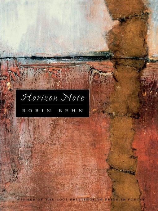 Title details for Horizon Note by Robin Behn - Available